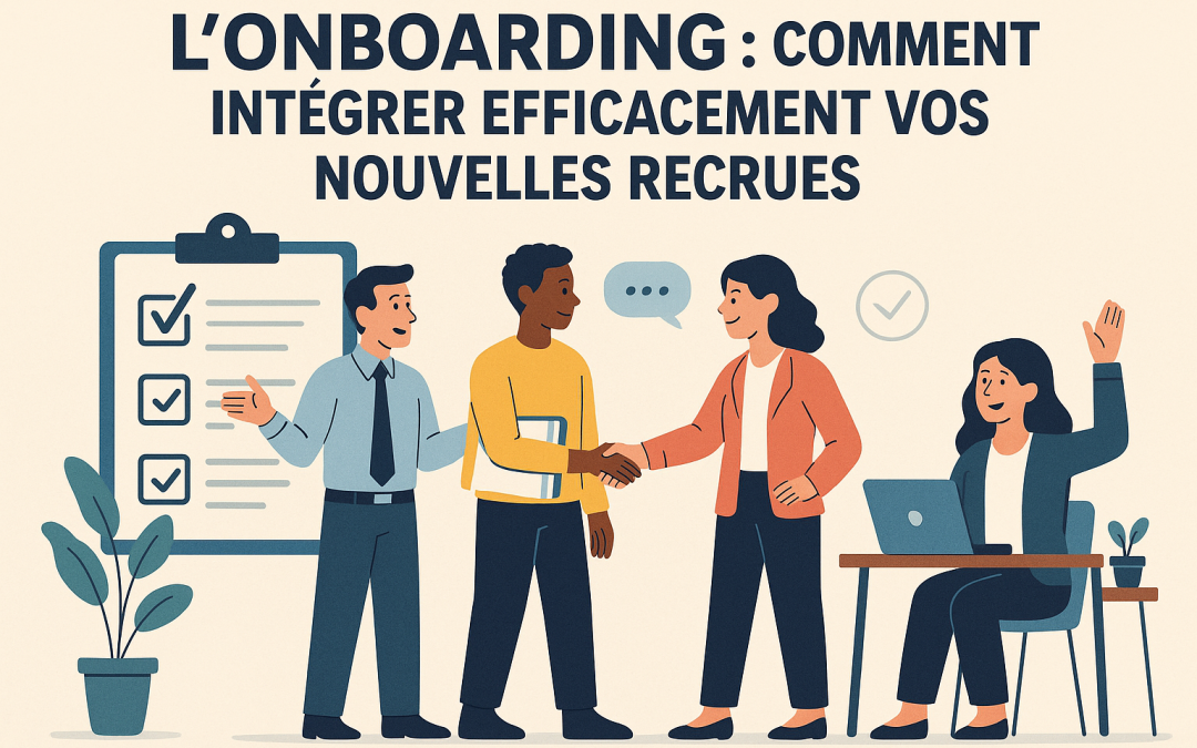 🌟 L’onboarding : comment intégrer efficacement vos nouvelles recrues