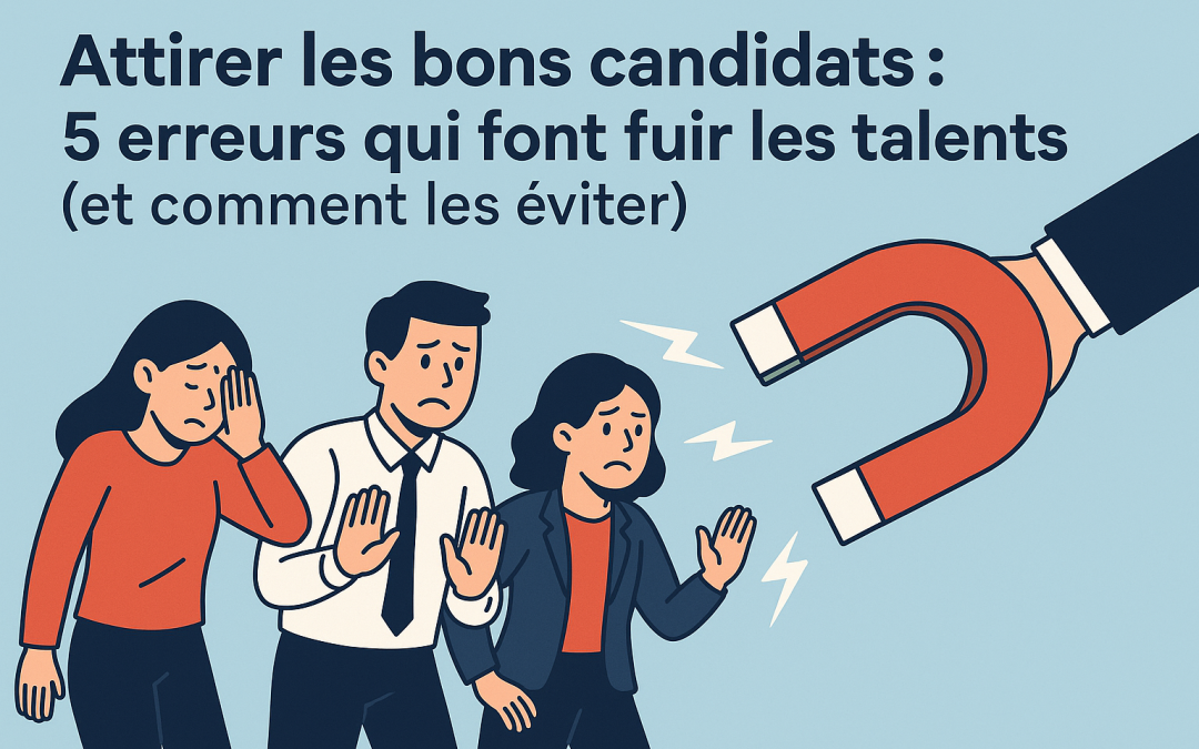 🎯 Attirer les bons candidats : 5 erreurs qui font fuir les talents (et comment les éviter)