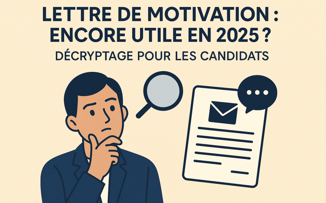 ✉️ Lettre de motivation : encore utile en 2025 ? Décryptage pour les candidats 🧐
