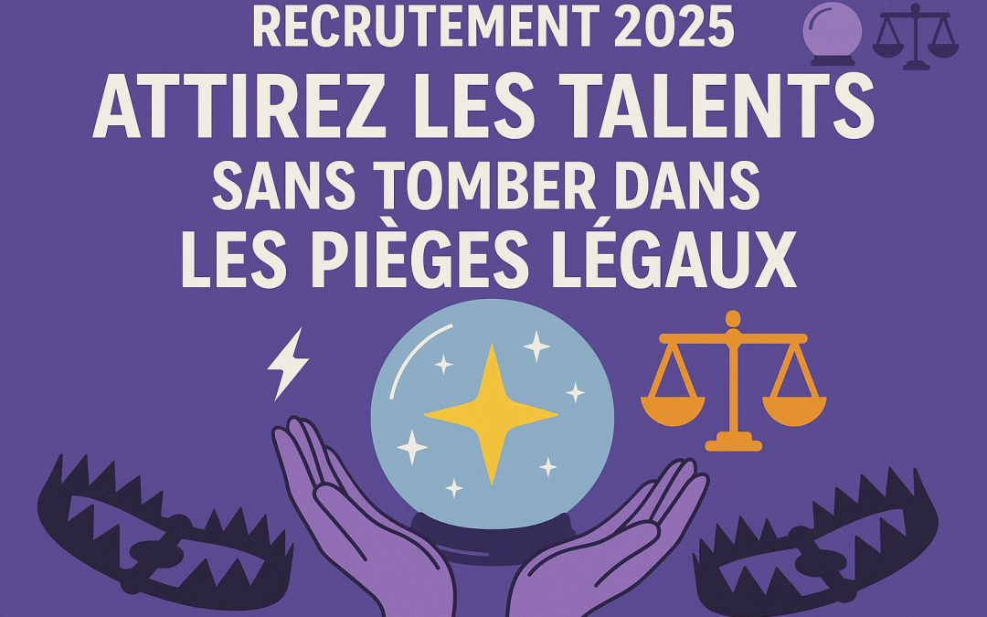 Recrutement 2025 : Attirez les talents sans tomber dans les pièges légaux 🔮⚖️