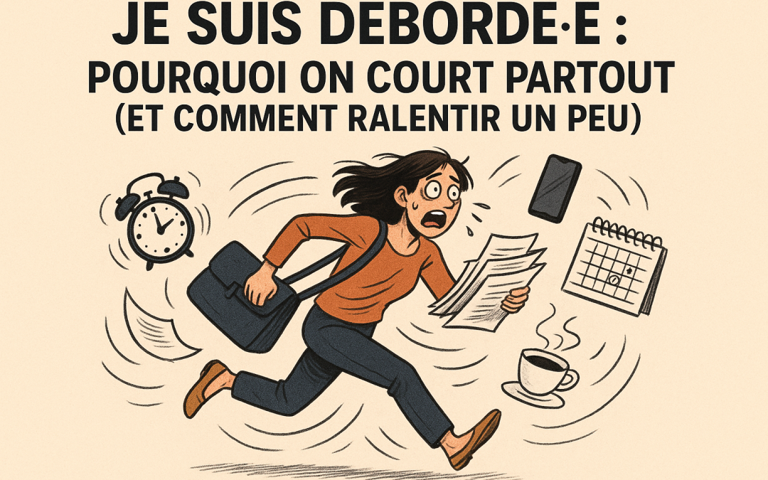 😵‍💫 « Je suis débordé·e » : pourquoi on court partout (et comment ralentir un peu)