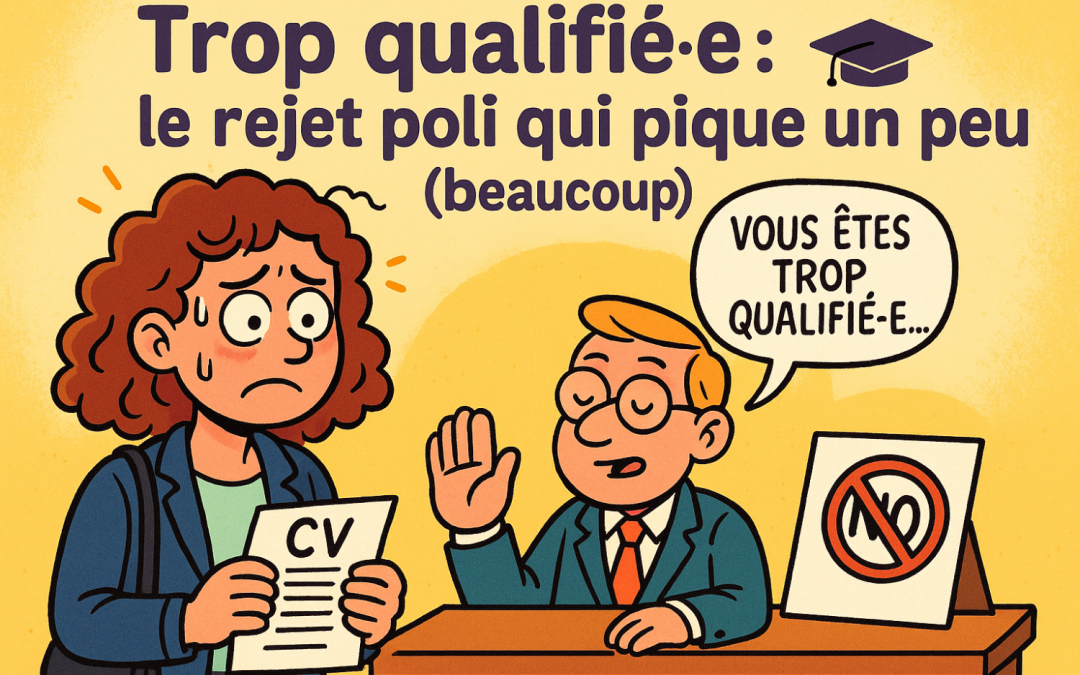 🎓 Trop qualifié·e : le rejet poli qui pique un peu (beaucoup)